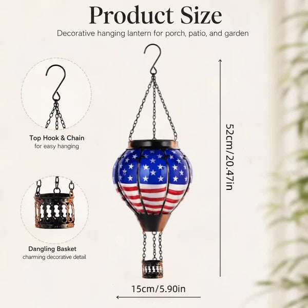 250th Anniversary Solar Hot Air Balloon Lantern