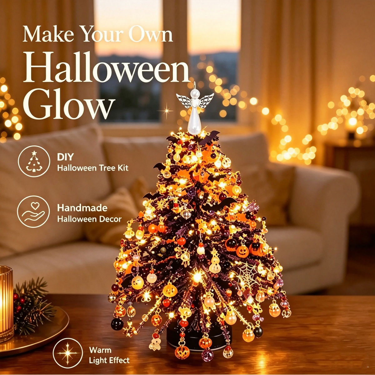 🎄DIY Beaded Christmas Tree Ornament Craft Kit