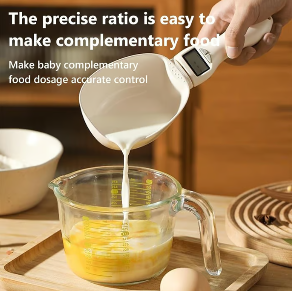 🥣 Smart Food Scoop Scale⚖️ Accurate Measuring Made Easy