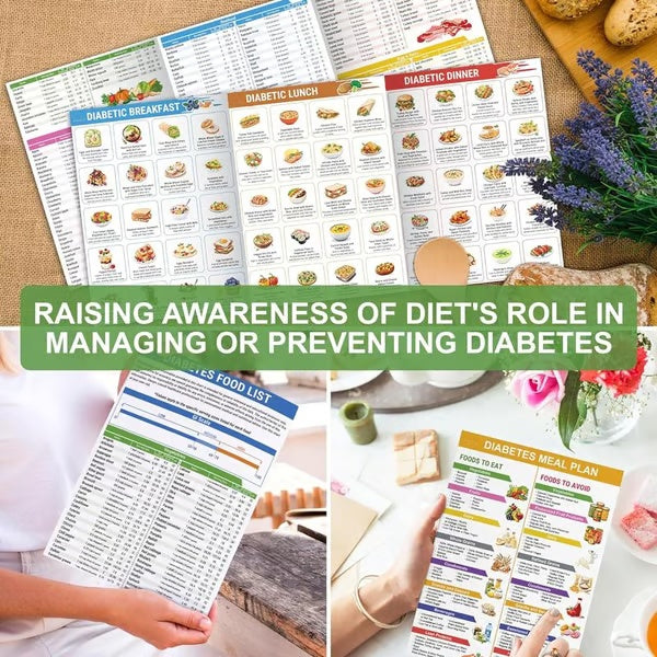 🥗📖 Diabetes Food Guide & Meal Planner – Easy Daily Nutrition Companion✨