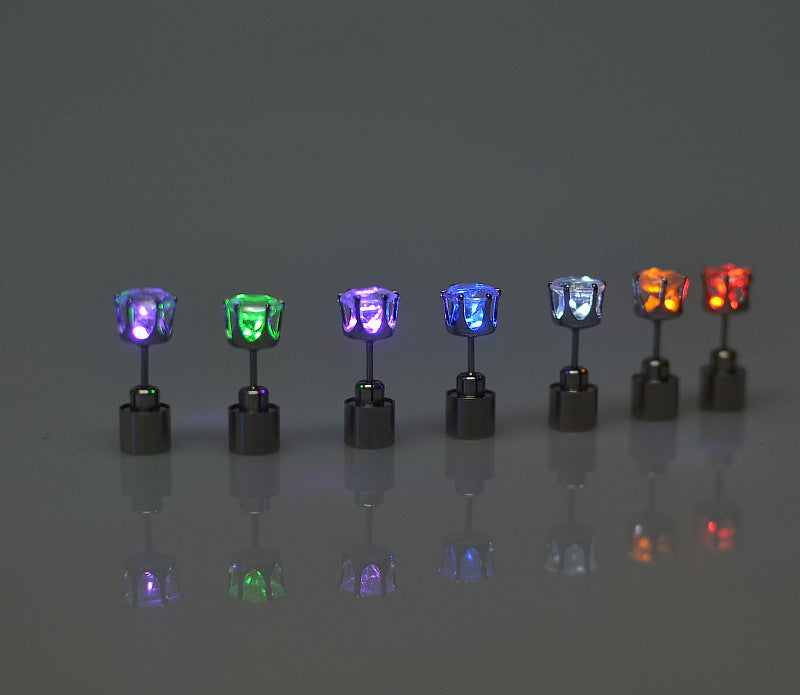 💎✨Light-Up LED Stud Earrings – Dazzling Glow for Parties & Festivals