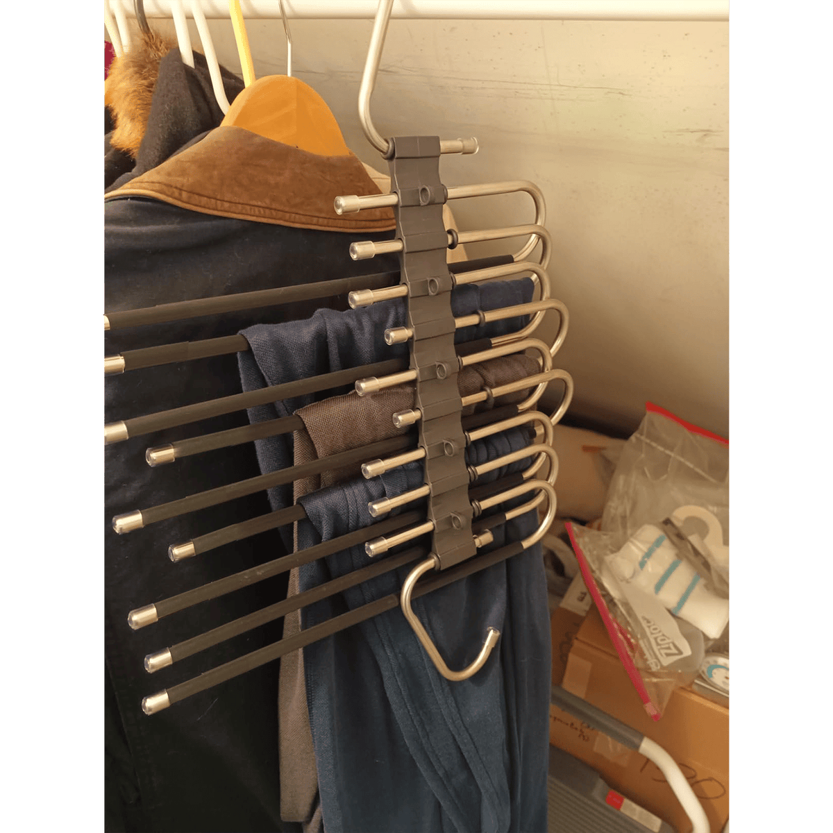 🔥Up to 55% Off👖 9-Tier Space-Saving Pants Hangers