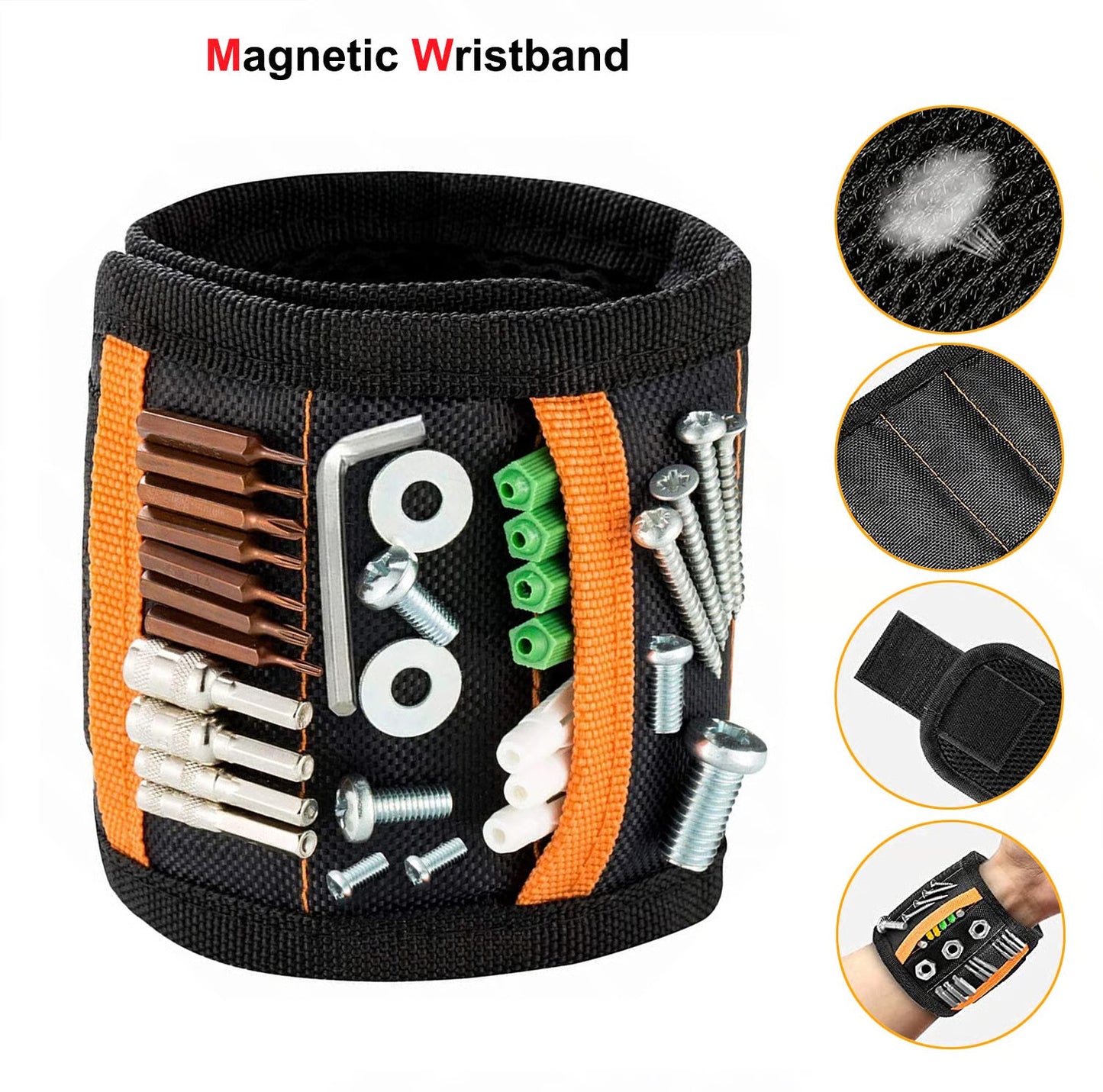 š„Hot Saleā” Magnetic Wrist Tool Holder | Free Up Your Hands & Cut Project Time