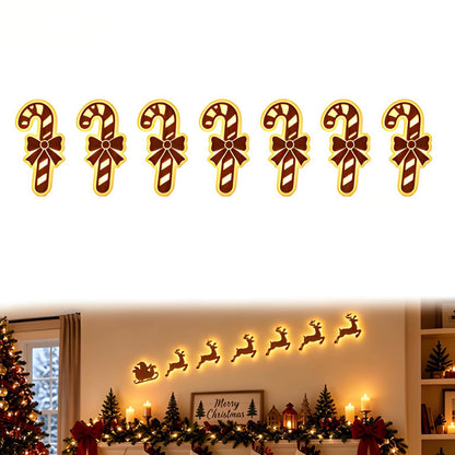 🎄LED Reindeer Wall Decorations - Festive Christmas Lighting