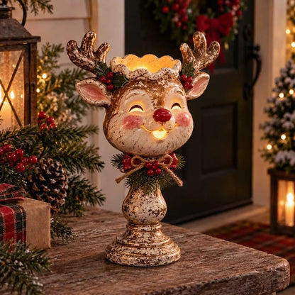 🎄Christmas Heirloom Glow Candle Holder Collection