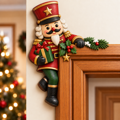 🎄🎅🎁Christmas Peekaboo Door Frame Corner Decor
