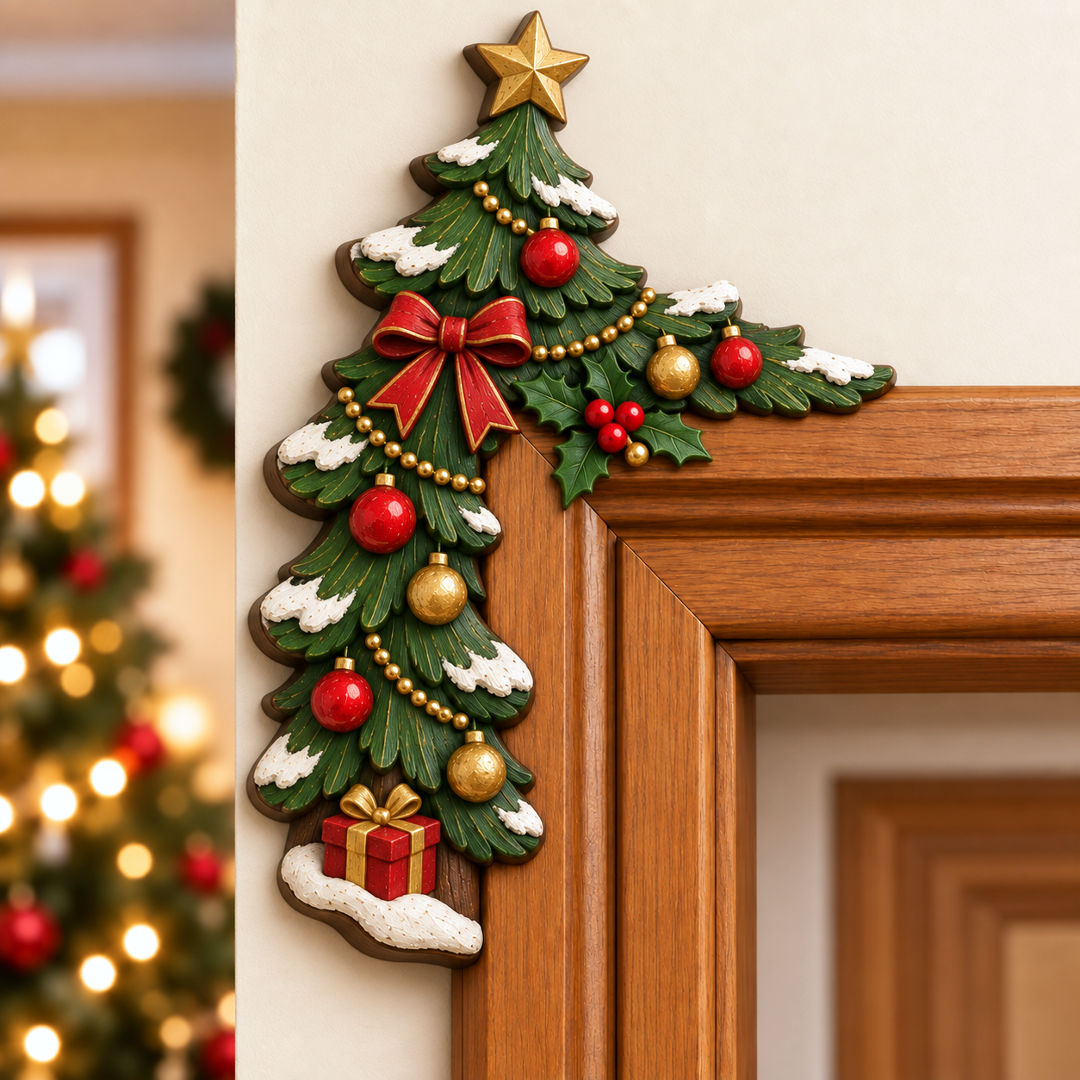🎄🎅🎁Christmas Peekaboo Door Frame Corner Decor