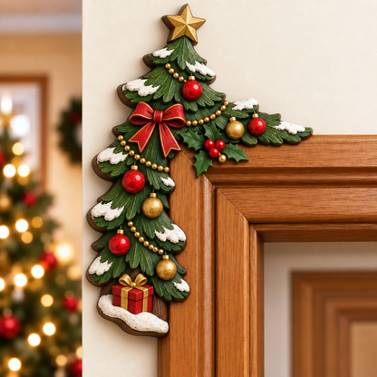 🎄🎅🎁Christmas Peekaboo Door Frame Corner Decor