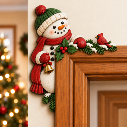 🎄🎅🎁Christmas Peekaboo Door Frame Corner Decor