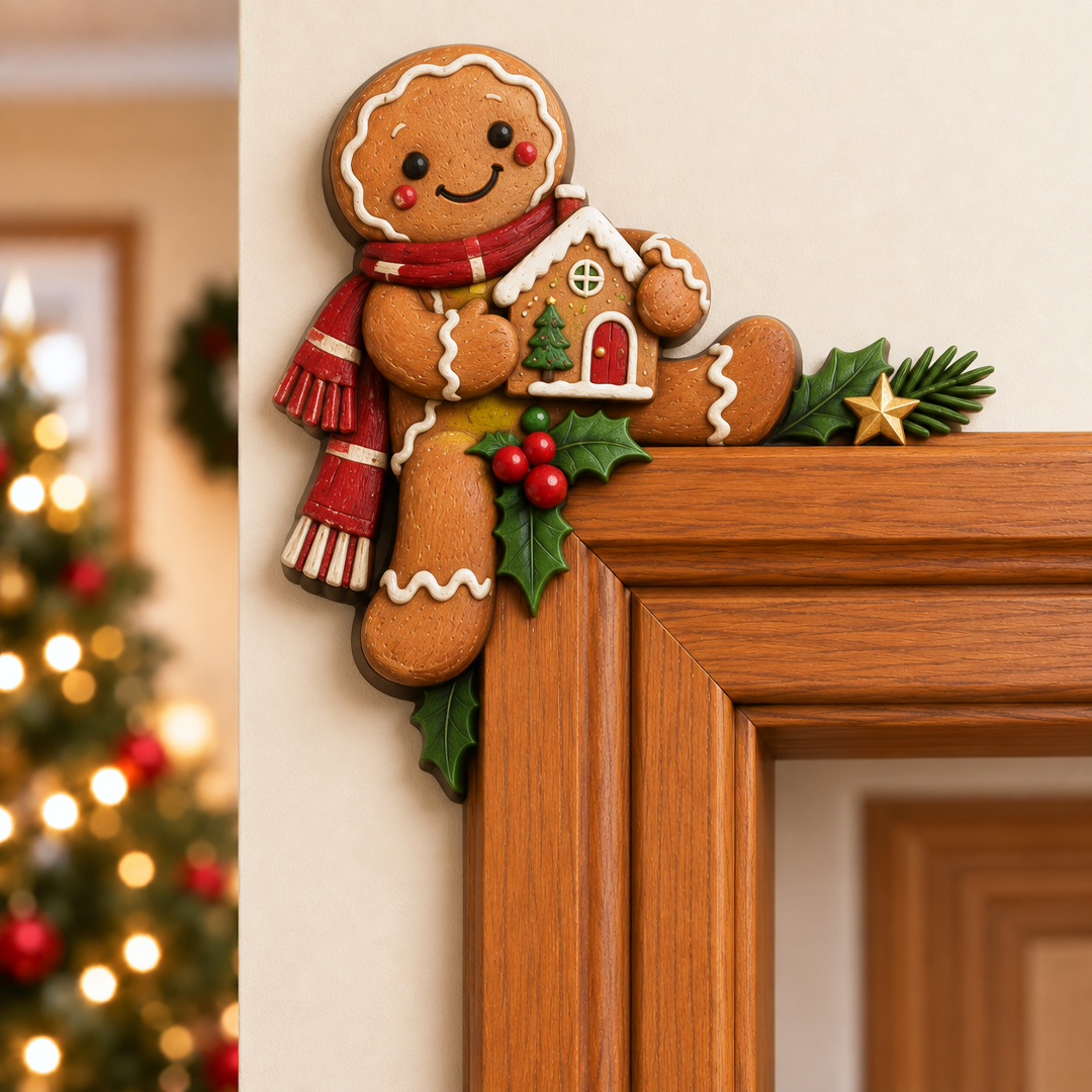 🎄🎅🎁Christmas Peekaboo Door Frame Corner Decor