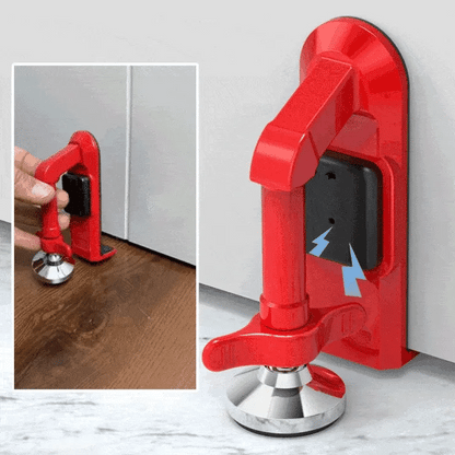 🔒 Portable Alarm Door Stopper – Travel Security & Instant 80dB Protection