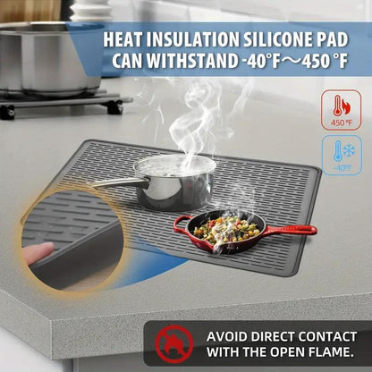 Silicone stove mat, summer kitchen accessories
