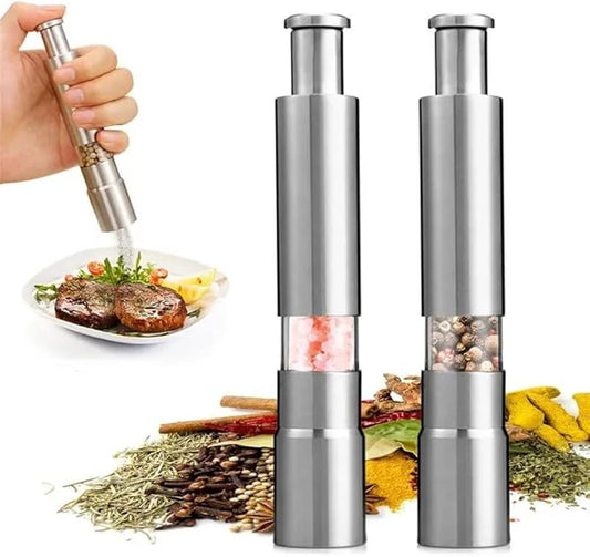 ✨ Best-Selling🧂 Salt & Pepper Shaker Set — Stylish, Convenient & Easy to Use