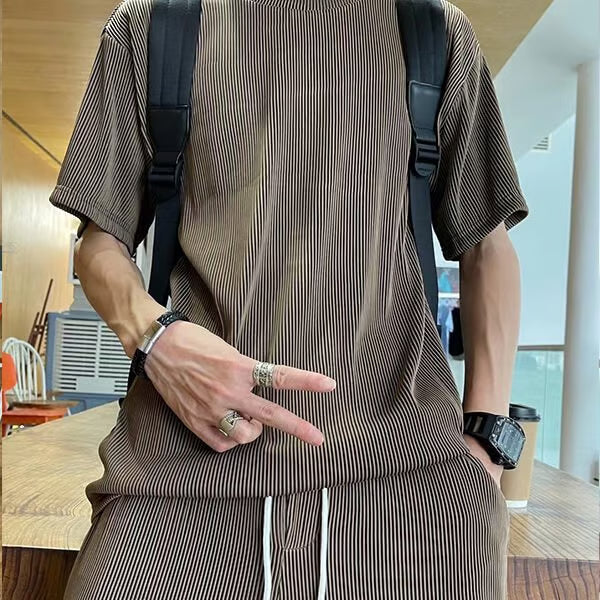 🔥Hot Sale 🔥Ice Silk Male Casual Suit