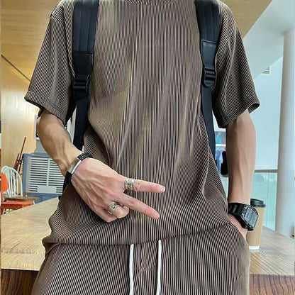 🔥Hot Sale 🔥Ice Silk Male Casual Suit