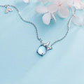 S925 Unicorn Rainbow Necklace