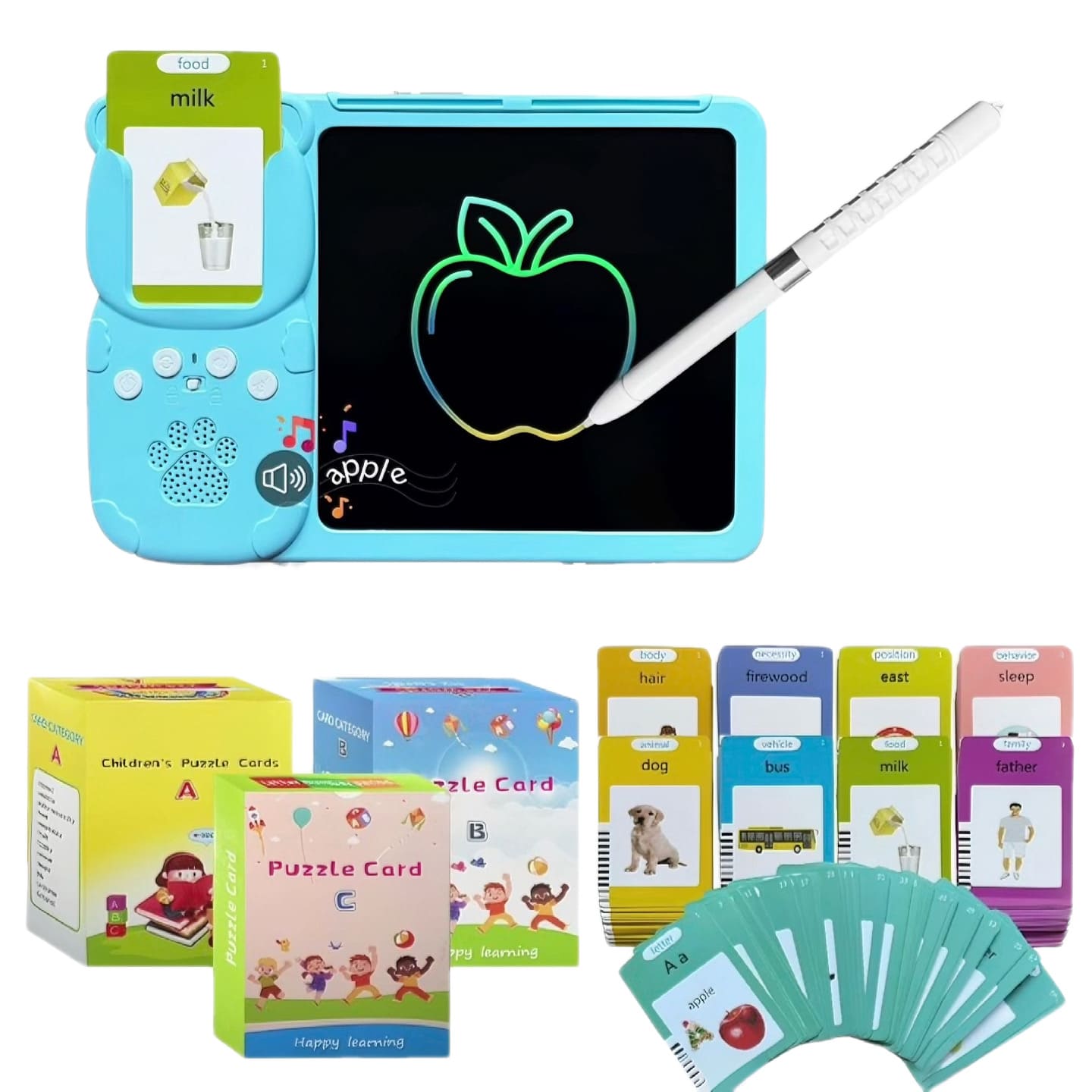 Talking Flash Card Tablet Board