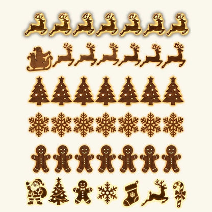 🎄LED Reindeer Wall Decorations - Festive Christmas Lighting