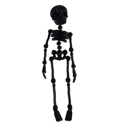 🦴 3D Printed Magnetic Skeleton Figurine – Vintage Desk Toy & Fridge Decor