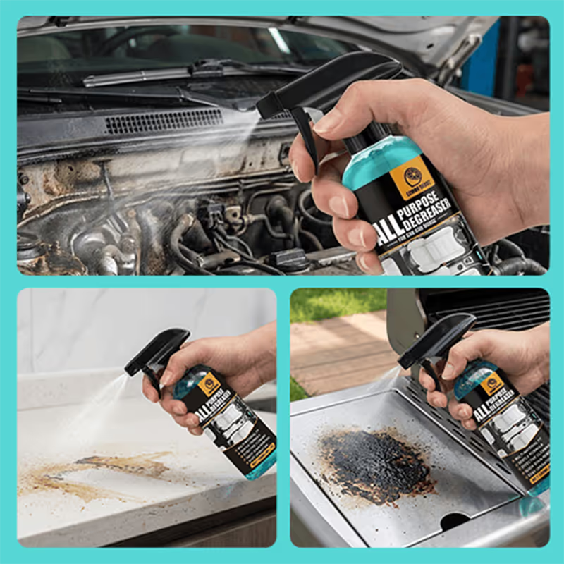 🚗 Multi-Purpose Foam Degreaser Spray – Removes Tough Grease In Seconds✨