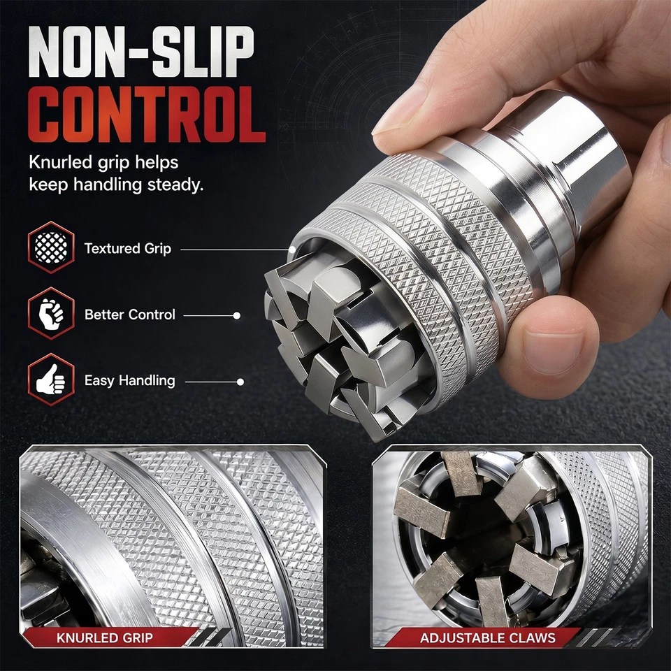⚒️Multi-function Universal Socket Wrench Tool