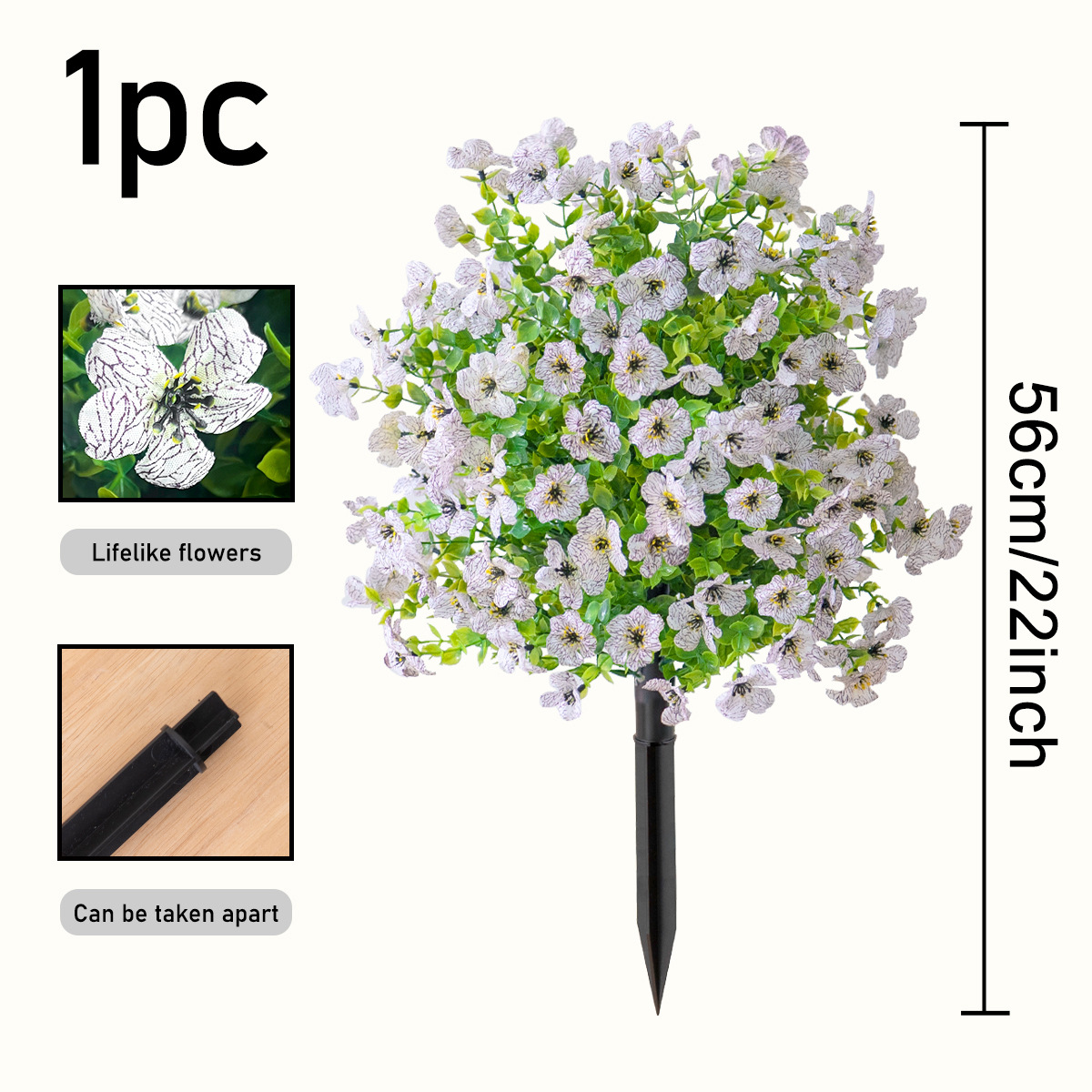 🌱Outdoor/Indoor UV Resistant & Waterproof Artificial Flower Decor