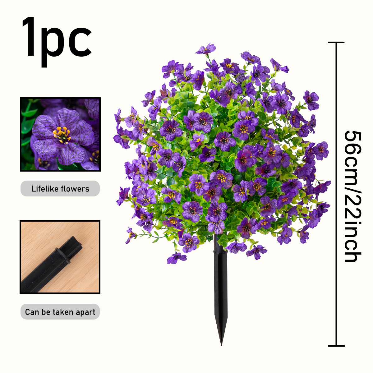 🌱Outdoor/Indoor UV Resistant & Waterproof Artificial Flower Decor