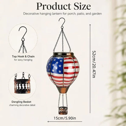 250th Anniversary Solar Hot Air Balloon Lantern