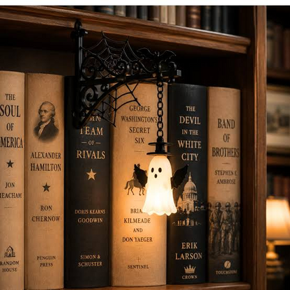 🔥 Last Day 49% OFF | 📚 Library Lantern – Cozy Decorative Bookshelf Light