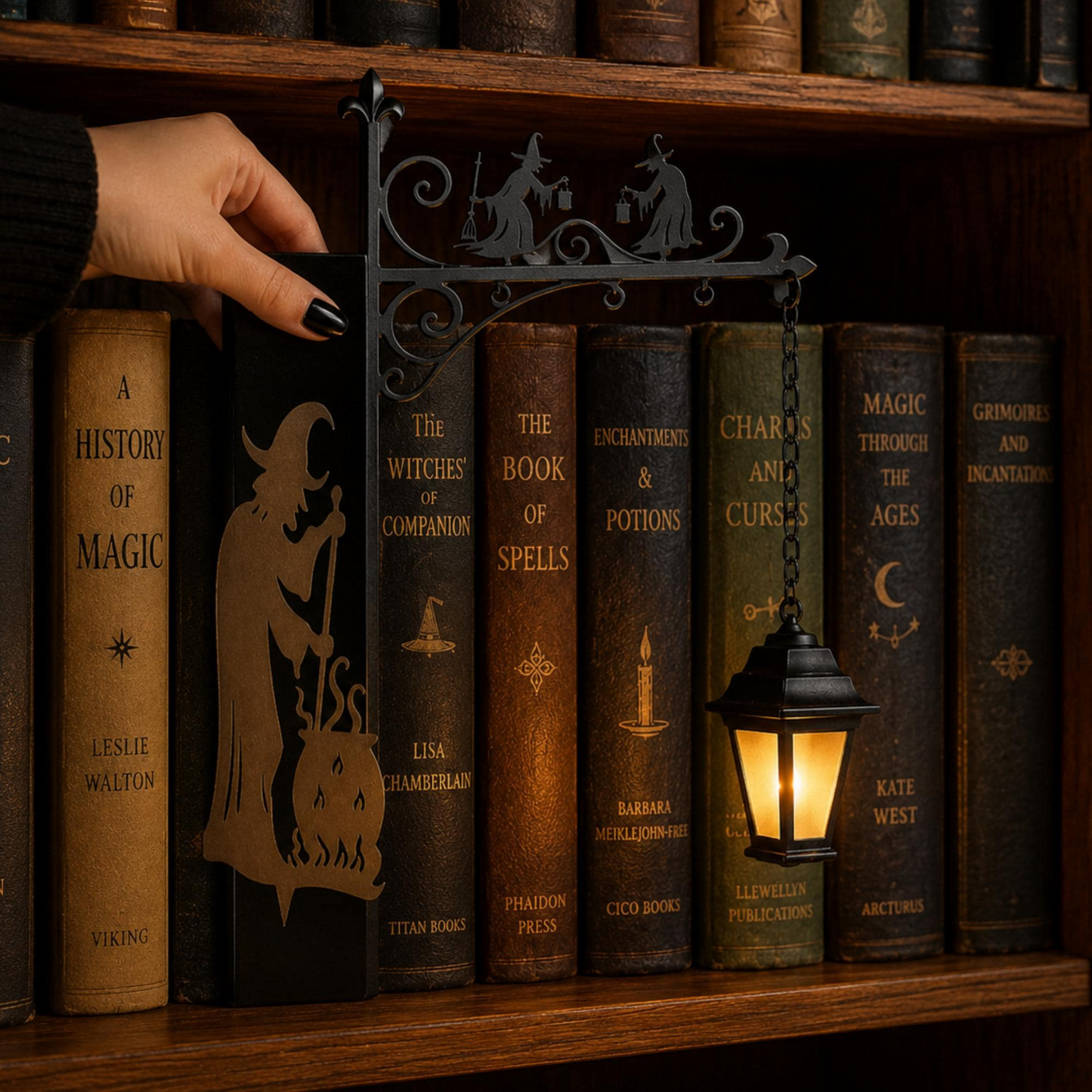 🔥 Last Day 49% OFF | 📚 Library Lantern – Cozy Decorative Bookshelf Light