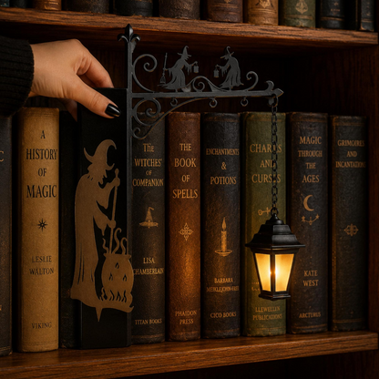 🔥 Last Day 49% OFF | 📚 Library Lantern – Cozy Decorative Bookshelf Light