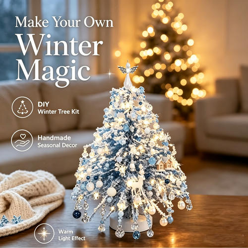 🎄DIY Beaded Christmas Tree Ornament Craft Kit
