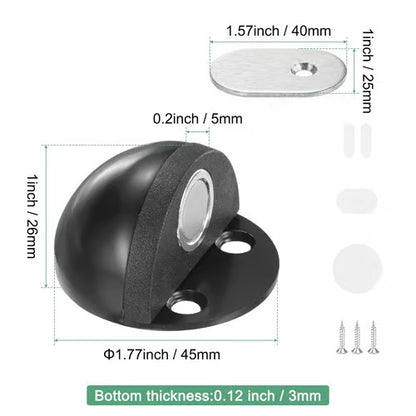 HOT SALE🔥 Hidden Stainless Steel Rubber Dual-use Door Stopper Door Holders