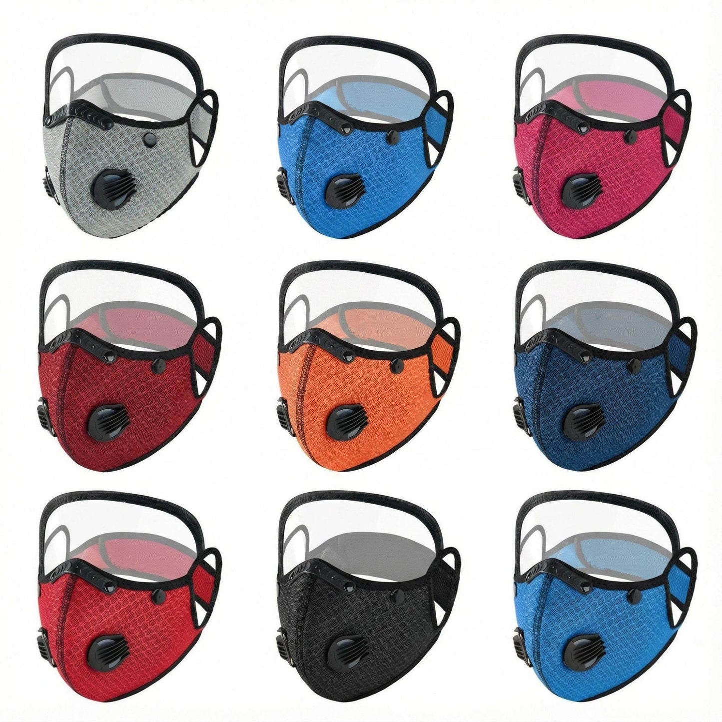 ✅ Reusable Carbon Filter Dust Mask – Built for Active Lifestyles