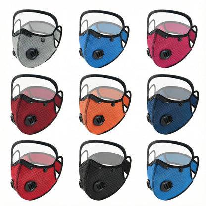 ✅ Reusable Carbon Filter Dust Mask – Built for Active Lifestyles