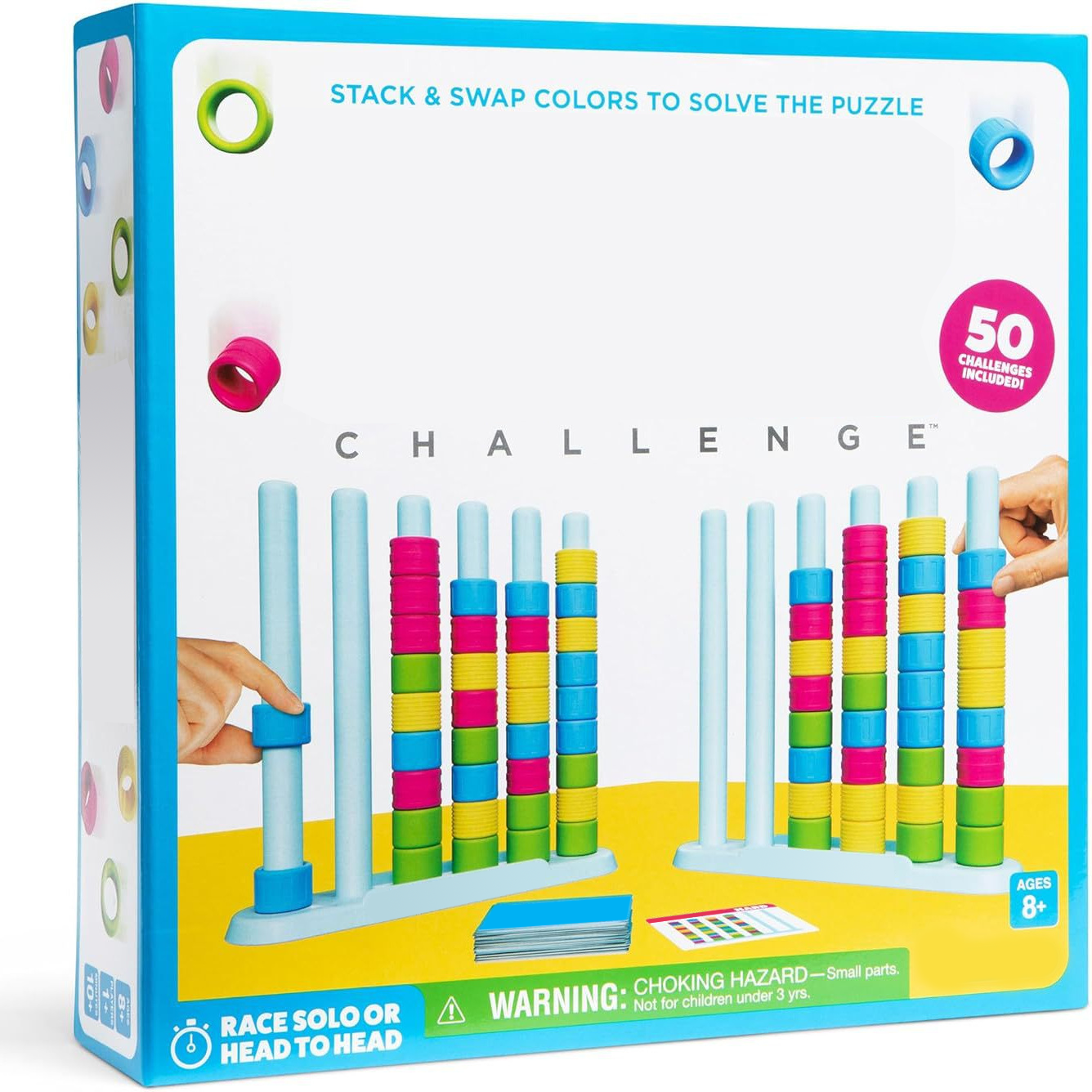 🎉Color Matching Stacking Game🧠 — Educational Party Game Toy