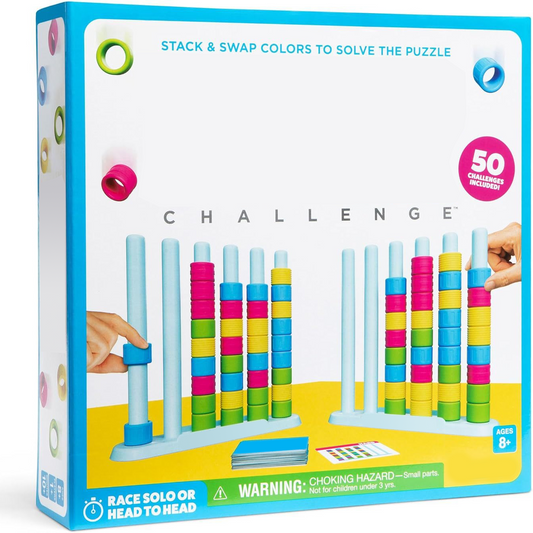 🎁Color Matching Stacking Game🧠 — Educational Party Game Toy