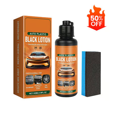 ⚡ 2026 New Upgrade! 🚗🧴Plastic Restorer for Cars – Interior Trim Cleaner, Stain Remover & Deep Black Shine Restoring Spray