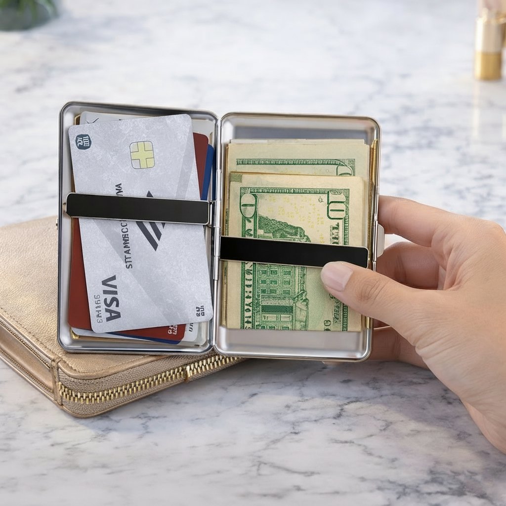 🌙🐈‍⬛ Vintage Versatile Card Holder