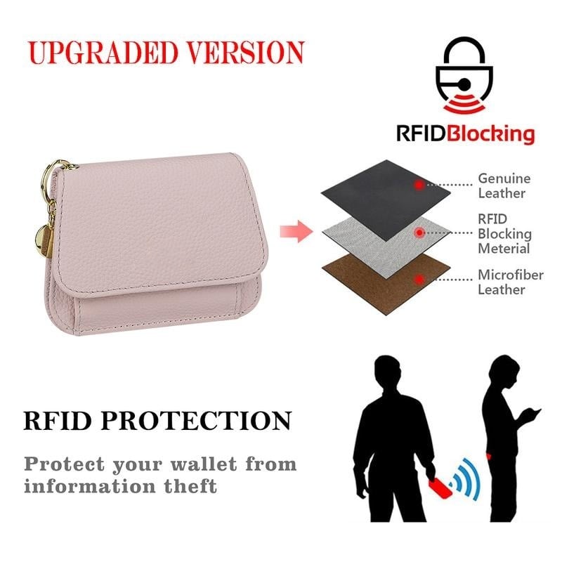 👛 Compact RFID Wallet for Women – Fashionable Card Organizer & Coin Purse 💕