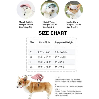 🐶🧢UV-Blocking Pet Baseball Hat – Stylish Sun Protection for Dogs ☀️✨