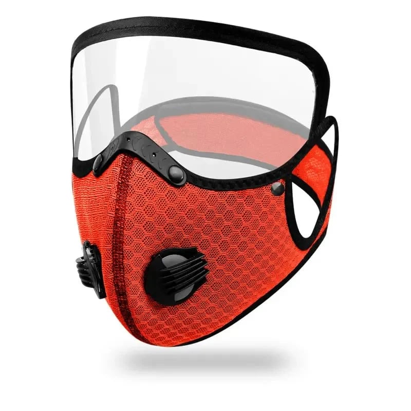 ✅ Reusable Carbon Filter Dust Mask – Built for Active Lifestyles