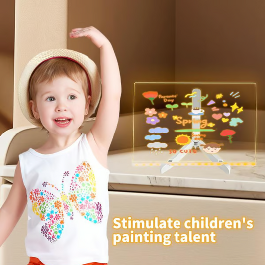 🎁Creative Rewritable Acrylic LED Message Board 🎨