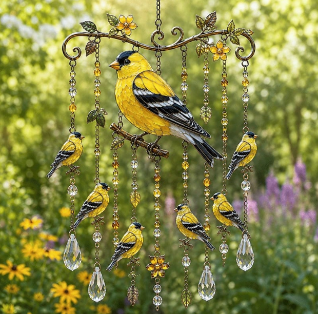 ✨ Best-Selling🐦🏮Hummingbird Wind Chime — Elegant Garden Décor with Soothing Sounds