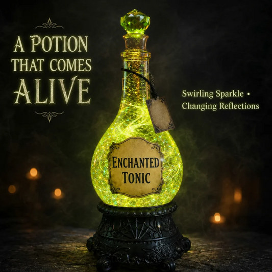 🔥 Last Day 49% OFF - 🧙✨ Lighted Enchanted Tonic Poison Bottle Glitter Globe(📦 Buy 2 Free Shipping)