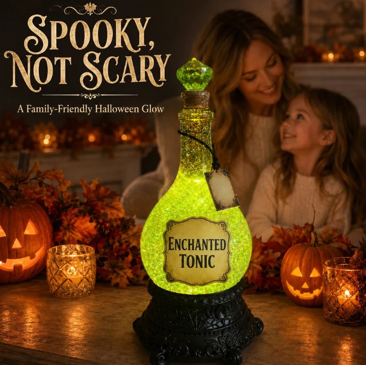 🔥 Last Day 49% OFF - 🧙✨ Lighted Enchanted Tonic Poison Bottle Glitter Globe(📦 Buy 2 Free Shipping)