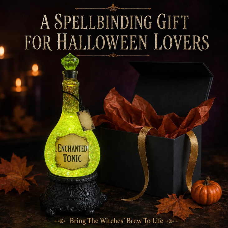 🔥 Last Day 49% OFF - 🧙✨ Lighted Enchanted Tonic Poison Bottle Glitter Globe(📦 Buy 2 Free Shipping)