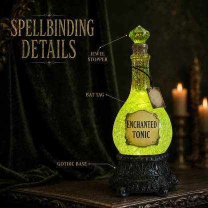 🔥 Last Day 49% OFF - 🧙✨ Lighted Enchanted Tonic Poison Bottle Glitter Globe(📦 Buy 2 Free Shipping)