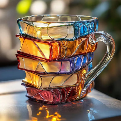 📚3D Painted Book Mug🍵