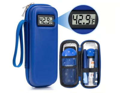 ✨LAST DAY ONLY 49% OFF🔥Insulin Cooler Travel Case with Temperature Display